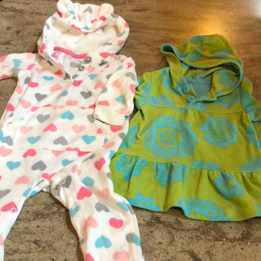 3/$10 Carters fleece sweater lot